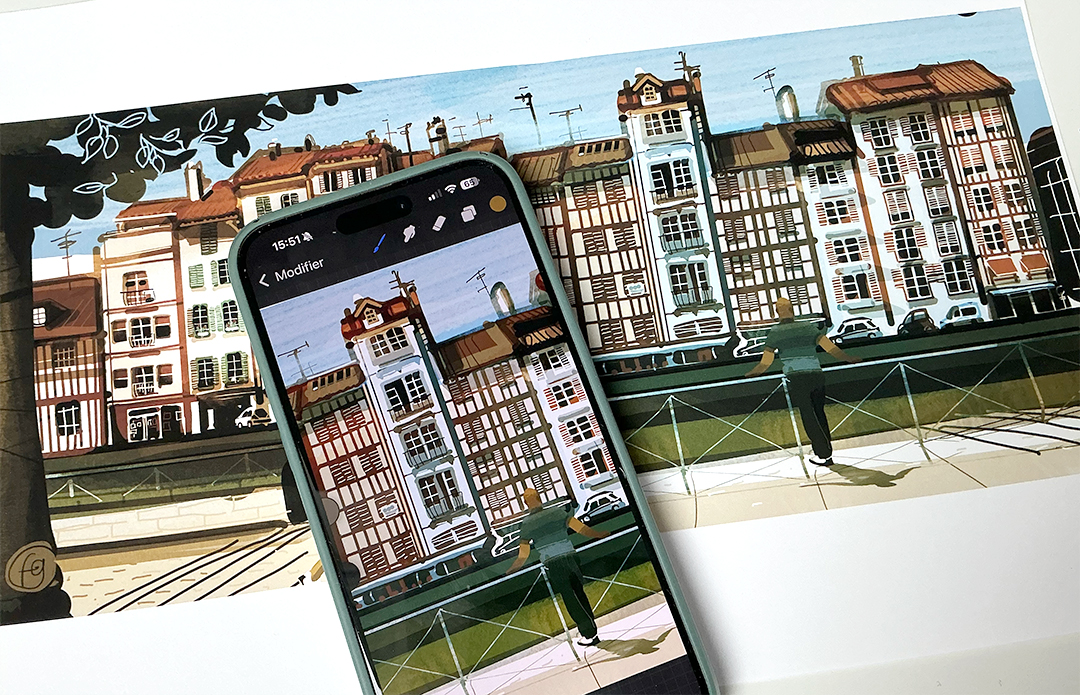 Les quais de Bayonne