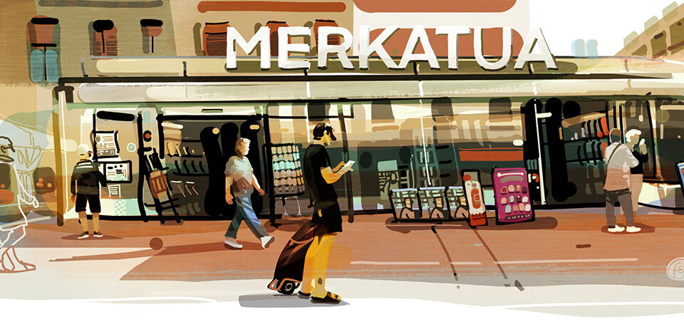 Merkatua: Le marché