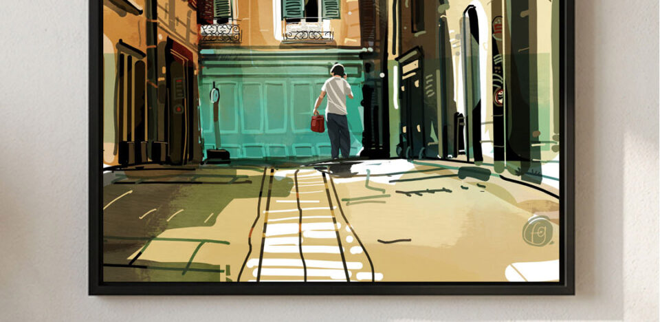 Dans les rues de Bayonne