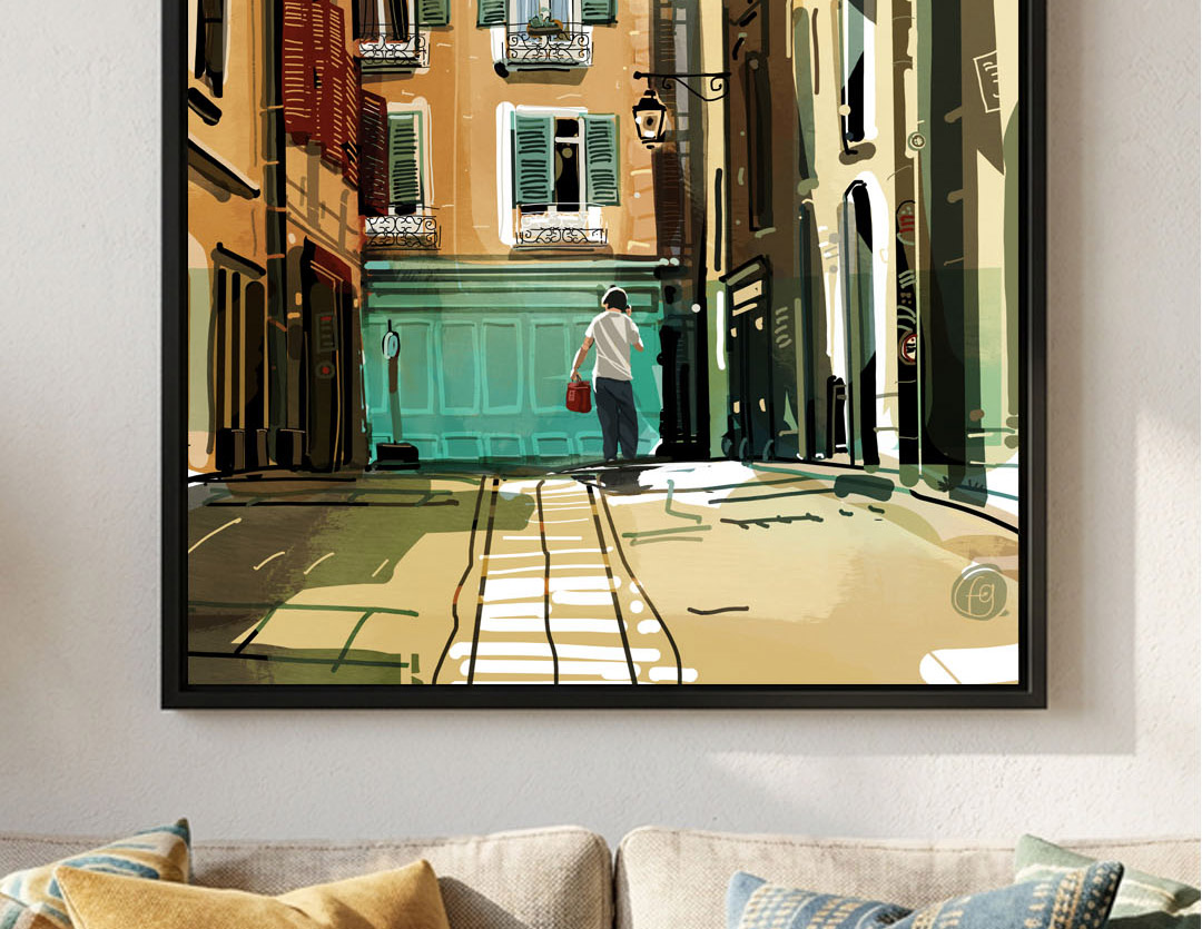 Dans les rues de Bayonne